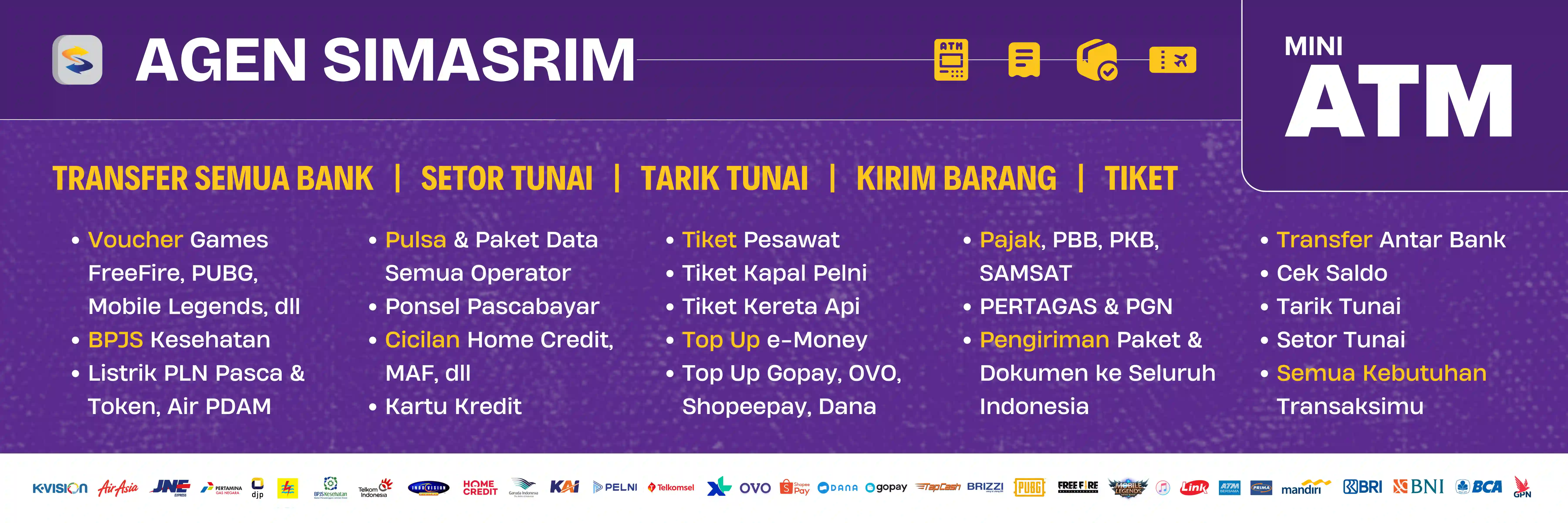 Spanduk Lengkap SIMASRIM